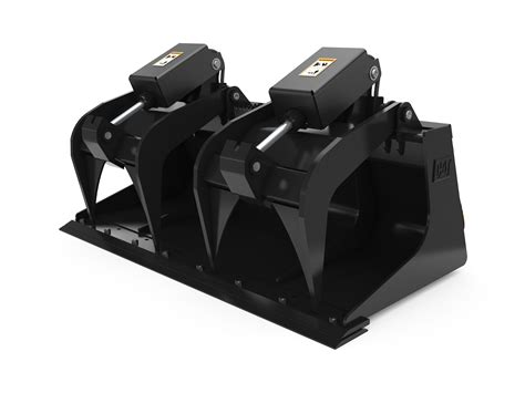 metered skid steer bucket|bucket attachments for skid steer.